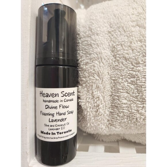 Foaming Hand Soap 60ml Choose Between Lavender or Patchouli All Natural - Picture 2 of 10